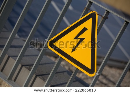 danger electricity sign