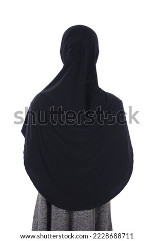 Attractive young woman wearing hijab. Beautiful Muslim girl wearing hijab. Muslim Hijab Fashion Portraiture.