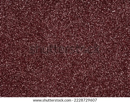 Maroon, bordeaux, burgundy or dark red shiny glitter backdrop. Design pattern texture for decoration and design of Christmas, New Year, xmas gift card, other holiday pictures or special day card.