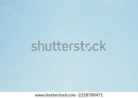 Beautiful blue sky background material