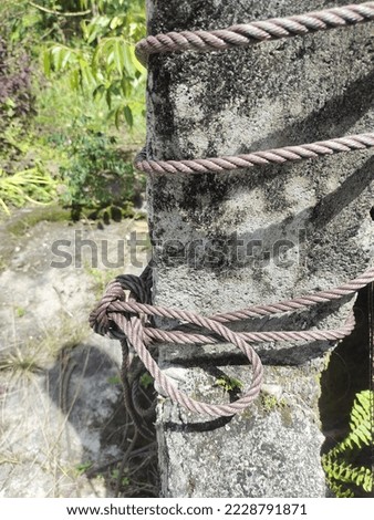 Rope winding in a building