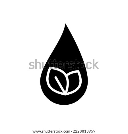 Solid black Icon of Save Earth and Ecology, include leaf, tree, industry, nature, badge and more. editable file, easy to uses, glyph icon style.
