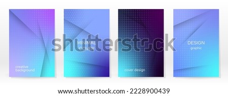 Minimal Poster. Pastel Soft. Blue Gradient Set. Graphic Color Background. Blurred Mesh Texture. Vector Modern Banner. Abstract Bright Wallpaper. Gradient Technology Cover. Mobile Template Design.