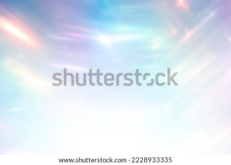 Blurred refraction light, bokeh or organic flare overlay effect Royalty-Free Stock Photo #2228933335