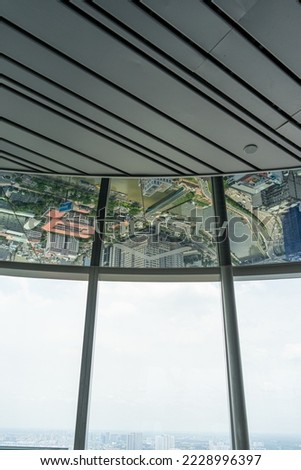 South sign on the observatory ceiling