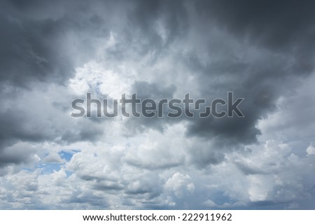 rain cloud Royalty-Free Stock Photo #222911962