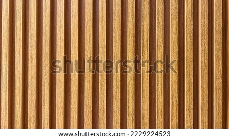 slatted wood panel texture background Royalty-Free Stock Photo #2229224523