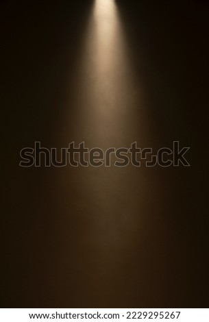 Close up of light beam isolated on black background Royalty-Free Stock Photo #2229295267