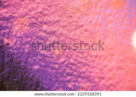 colorful grunge cracked paint concrete wall texture background