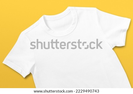 T-shirt mockup, transparent design, editorial