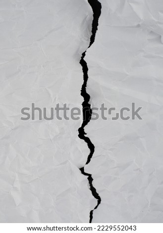 Vertical torn paper for overlay background. Abstract torn paper for copy space Royalty-Free Stock Photo #2229552043