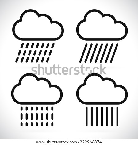Raincloud symbols