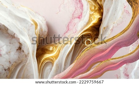  pink white gold marmor effect texture wallpaper template Royalty-Free Stock Photo #2229759667