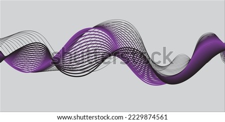 optical art abstract background wave design black and red.