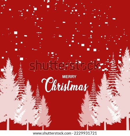 Merry Christmas and Happy Holidays cards. Christmas and New Year background. Winter holiday Greeting card, banner, and poster.