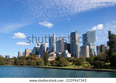 Australia Sydney Center and Harbors