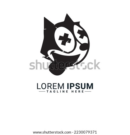 Animal logo vector illustration design  
