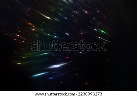 Blurred refraction light, bokeh or organic flare overlay effect Royalty-Free Stock Photo #2230093273