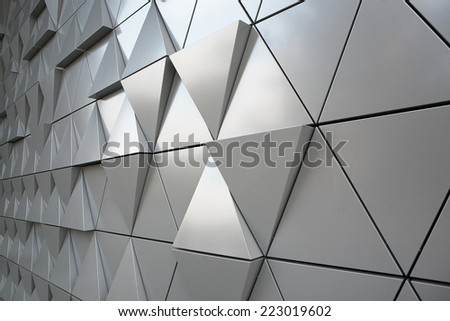 Modern silver background