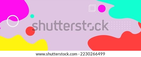 colorfull background flat abstract geometric  design 