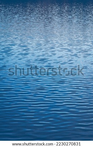 blue water background with small ripples