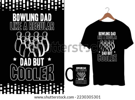Bowling t shirt funny bowlers lover woman and man retro vintage strike bowling t shirt design
