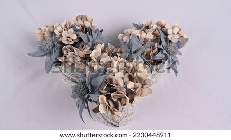 A beautiful floral arrangement with a white background