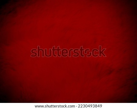 Red clean wool texture background. light natural sheep wool. blanket seamless cotton. texture of fluffy fur for designers. Fragment red serge carpet.Tweed haircloth.	