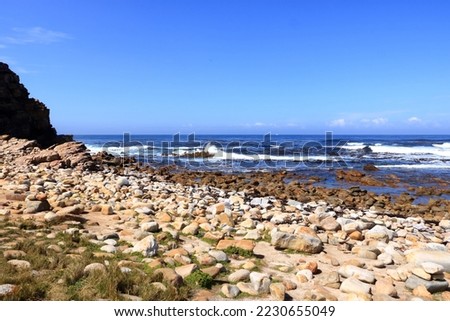 Coastal landscape View of the Cape of Good Hope, South Africa