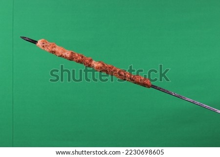 Meat Skewer Stock Photos, Pictures Images  Download Now