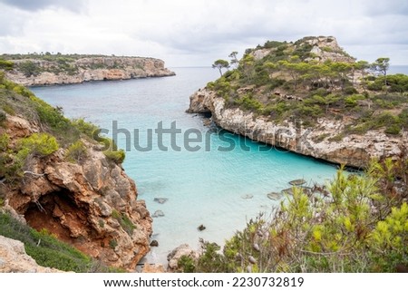 Calo Des Moro, beautiful bay of Majorca in Spain