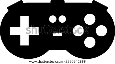 A simple illustration of a game controller
