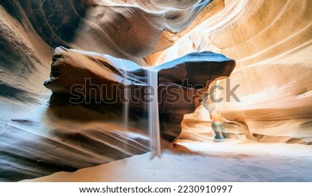 Antelope Canyon, Arizona United States Park Landscape. Royalty-Free Stock Photo #2230910997