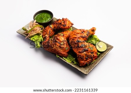 Tandoori Chicken is an Indian non vegetarian spicy food Royalty-Free Stock Photo #2231161339