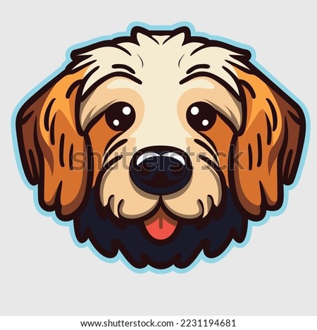 Dog Mascot Logo, Dog vector design, Animal Logo Design, Dog Minimal logo, Branding, Creative logo designs, vector illustration, Sports Dog Vector Icon, Esports Symbol
