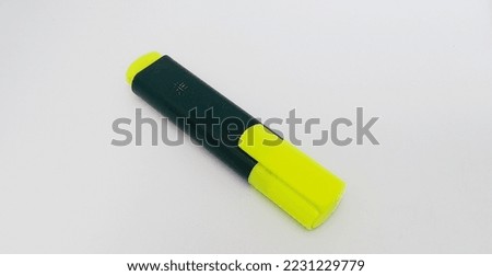 Highlighters isolated on white background