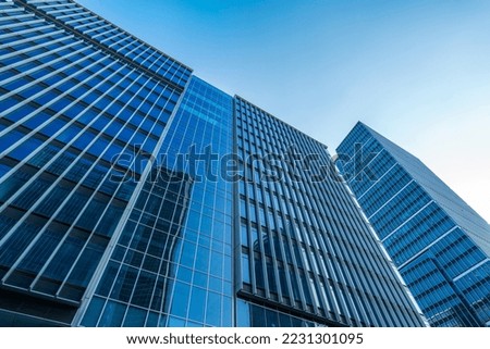 Low Angle View of Skyscrapers
