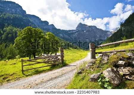 
Summer hiking trails in Salzburger Land Royalty-Free Stock Photo #2231407983