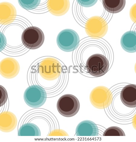 Abstract Random Art. Seamless Ink Dot Concept. Blue Flying Explosion Color. Color Dot. Small Retro Polka Background.