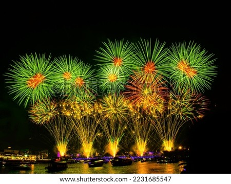 Vijit Chao Phraya 2022 Apec fireworks