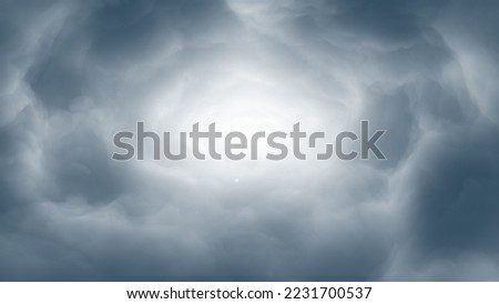 Bright Nebula Grey - White Space tunnel clouds galaxy Background