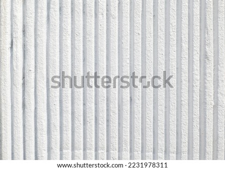 Wall vertical pattern, white wall pattern background, Vertical pattern on the wall, Concert white texture background. 
