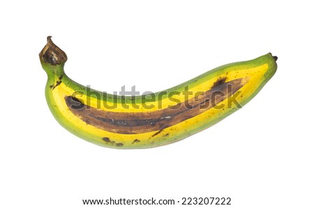 mixed picture of The cycle life of banana
