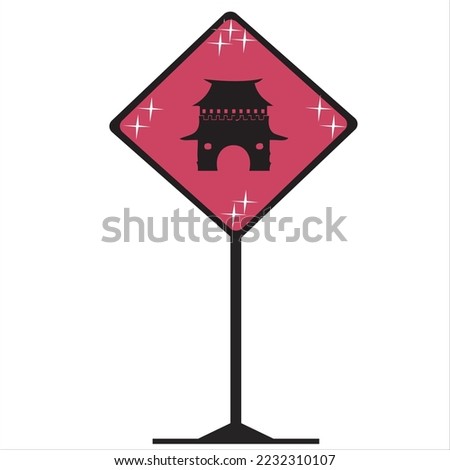 Traffic signs, used to provide road conditions for road users.