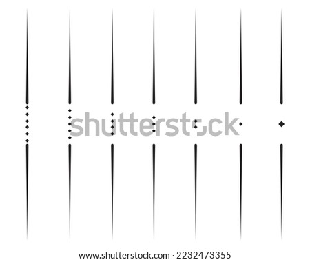 vertical divider line collection vector Royalty-Free Stock Photo #2232473355