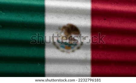 mexican flag texture as background