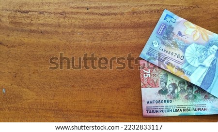new designs for Indonesian currency worth ten thousand rupiah and seventy-five thousand rupiah