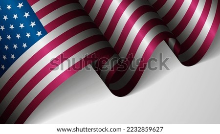 EPS10 Vector Patriotic background with flag of Usa. An element of impact for the use you want to make of it.