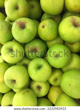Green Apples pictures Pattern on Market