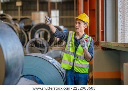 Worker are working in factory, engineer worker skills quality, maintenance, training industry factory worker , warehouse Workshop for factory operators, mechanical engineering team production.